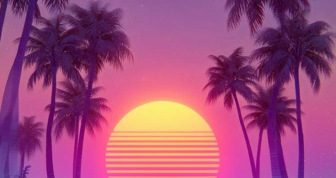 phone-background-retro-80s-vaporwave-beach-2